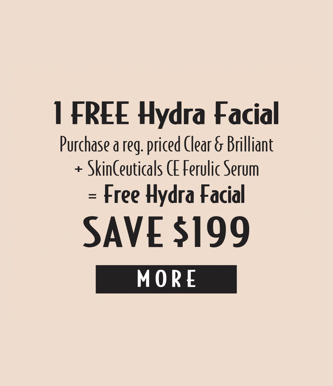 FREE Hydra Facial - Save $199